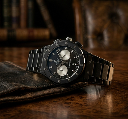 Command the Room with the Hublot-Inspired Stealth Chronograph