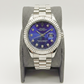 Rolex Oyster Perpetual Datejust Blue Dial Diamond Markers – Stainless Steel