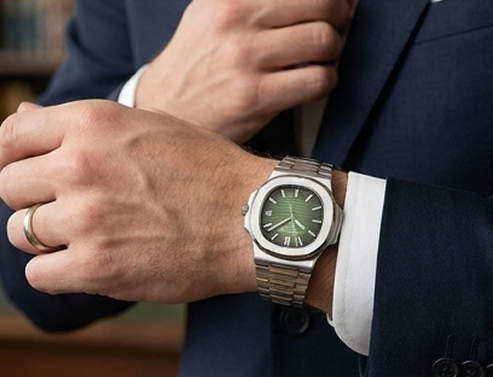 Nautilus-Inspired Luxury Watch: Upgrade Your Wrist Game & Look Sharp.